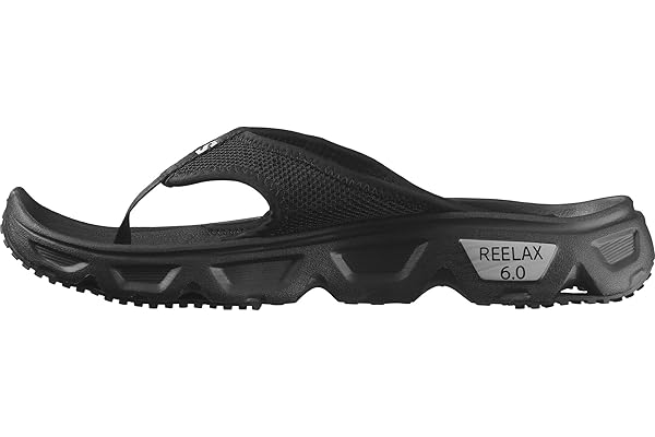 Salomon Reelax Break 6.0 Tongues de récupération pour Homme Foulée amortie Confort instantané et Longue durée Style Polyvalent