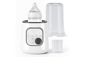 GJCrafts S7613 Chauffe-biberon 8 en 1 multifonction pour lait maternel, décongeler, réchauffer, garder au chaud