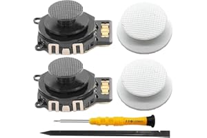 ZHUROUPU 2Pcs 3D analogico Joystick Sostituzione Pollice Bastone sensibilità di precisione per Sony per PSP 2000 2001 2002 2003 Console, 4 PCS Rocker Joystick Button cap Accessorio