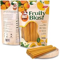 Buy First Bark Fruity Blast Dog Treat Mango Bites (2 x 225g) with ...