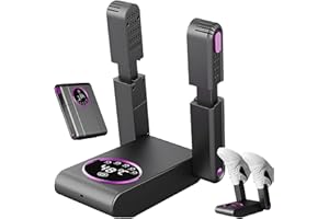 LPQKCcY Boot Dryer Shoe Dryer, Glove & Boot 48 Degrees Constant Temperature Heat Blower Warmer with Timing Function, Quick Drying for Shoes, Gloves, Hats, Socks, Ski Boots