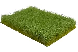 perfeclan Touffes d'herbe miniatures, miniature à faire soi-même, modèle d'herbe miniature pour bricolage à l'échelle 1/35, 1/64 et 1/87, Bourgeon Vert