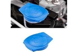 VBGURR Windscreen Washer Reservoir Cap Replacement 3Q0955455, Washer Bottle Lid Plastic Cover Compatible with VW, Audi, Porsche Cayenne