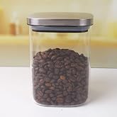Deconox 700ml Sızdırmaz Vakumlu Metal Kapaklı Borosilikat Cam Kavanoz &ndash; Hava Ge&ccedil;irmez & Dayanıklı Gıda Saklama Kabı (10cm x 1