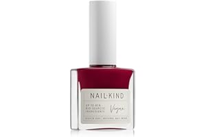 NAILKIND Red Nail Polish - Red Carpet - Classic Nail Varnish - Vegan Nail Lacquer + Peta Certified + Cruelty Free - Quick Drying & Long Lasting - Chip Resistant Manicure - 8ml