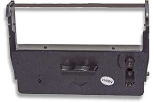vhbw Farbband Nylonband Tintenband kompatibel mit Nadeldrucker ADS Anker Data System Cash-Register-Printer ADS 34.1120 Ersatz für ERC-37, 2810, ERC425, u.a..