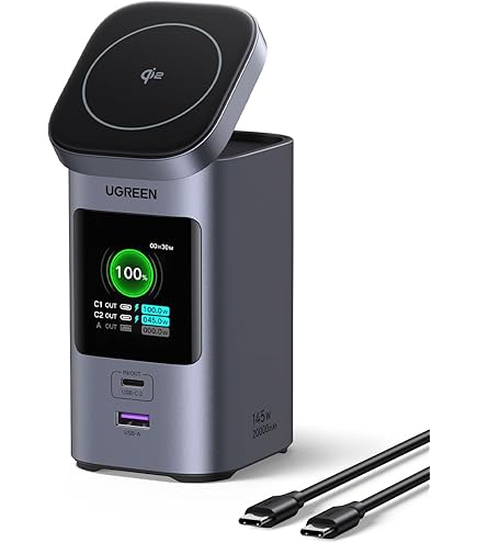 UGREEN 48000mAh 300W Fast Charging Power Bank gray : Amazon.fr