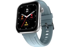 Noise ColorFit Pro 5 Max 1.96" AMOLED Display Smart Watch, 7Day Battery, BT Calling, SoS Technology, Workout Analysis, Rapid Health Tracking, Custom Button, 1Year Warranty (Space Blue)