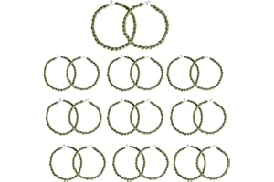 QincLing 20 Pieces Elastic Boot Straps Trouser Twists Leg Ties Blousing Garters with Metal Hooks for Navy Army Air Force