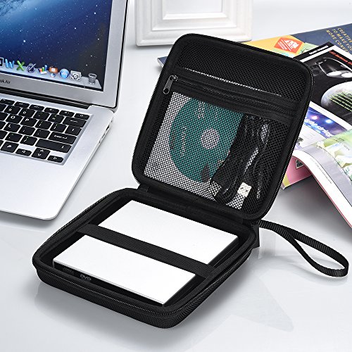 Tragbare Schutzhülle, VicTsing Hülle Hartschalentasche Tasche Case Bag für Externe USB, DVD, CD, Blu-ray Brenner, Driver, Writer, Laufwerke, Apple MD564ZM / Apple Magic Trackpad / SE-208 GB / ASUS usw. - 7
