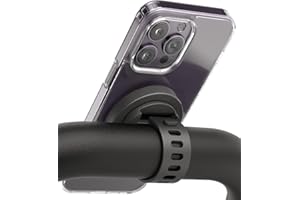 ENCASED Grip-X MagSafe Fahrradhalterung – Stabile Halterung für iPhone 17/16/15/14/13 Serie – Handyhalterung fürs Fahrrad, Fitnessgeräte, Kinderwagen & Heimtrainer – Kompatibel mit MagSafe