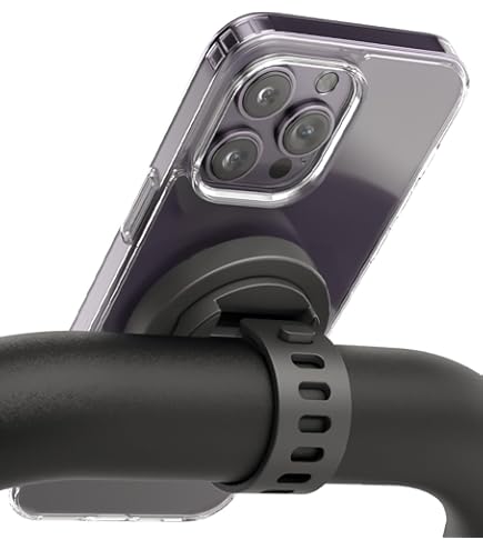 Floweringbeter Fahrrad Handyhalterung - 360° Verstellbar In Lila