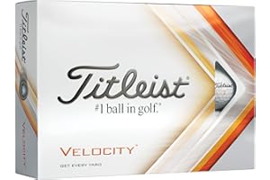 Titleist Velocity - Pallina da golf, colore: Bianco