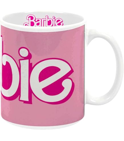 NICI Barbie Tasse Mit Delphin Zuma – Süße Keramiktasse Für Barbie-Fans, Ca. 8x10 Cm