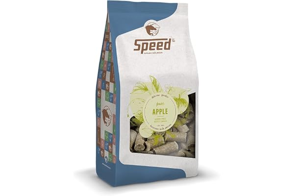 Speed Delicious speedies Pure Apple, friandise pour Cheval saveur Pomme, sans céréales, Les Meilleurs ingrédients, Tout Simplement Pratique (1 kg)