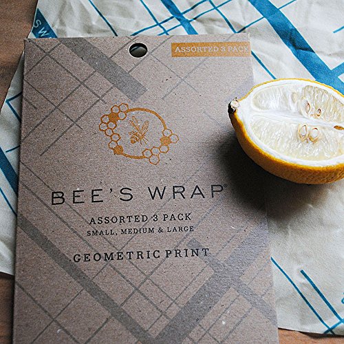 BEE’S WRAP Bienenwachstücher 3er Set (Small, Medium, Large) – Die umweltfreundliche Alternative zu Plastikfolie - 2