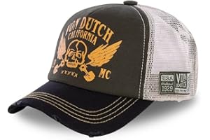 VON DUTCH Casquette Homme & Femme Ajustable, Casquette Trucker, Toutes Les Saisons, Multi-Sport et Doux