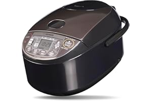 ‎ZOJIRUSHI ZOJIRUSHI Premium Reiskocher NL-GAQ10 – 1,0 Liter – mit Warmhaltefunktion – inkl. Messbecher, Reislöffel und Dämpfeinsatz - Mit europäischem Netzkabel