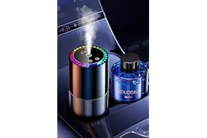 ‎TOWONSHY 160ml Musiklevel Auto Lufterfrischer mit 160ml Parfüms (Colognee), Auto Duft, Ultraschall-Zerstäuber, Intelligente 3 Modi, Auto EIN-/AUS, Eingebauter Akku, Auto Aroma Diffusor Hält 12 Monate BJ-792