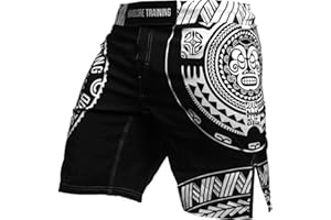 Hardcore Training Fight Shorts Hombre Pantalones Cortos MMA BJJ Boxeo Grappling Fitness No Gi