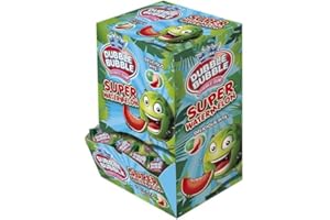 DUBBLE BUBBLE SANDÍAS, chicle sabor sandía con relleno ácido - Caja de 200 unidades
