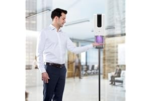 AXPPIN S SMAUTOP Station de Désinfection des Mains,1200ML Désinfectant pour Les Mains sans Contact,Distributeur de Gel hydroalcoolique,Espace Public