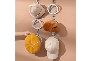 FARYODI 10 Pezzi di Porta Cappelli da Parete - Soluzione Ottimale per il Tuo Armadio, Perfetto anche come Porta Borse da Armadio