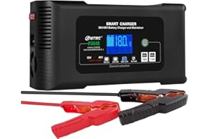 Haisito P3648 Ladegerät Autobatterie 36V 18A/48V 13A, Intelligent Schnell Batterieladegerät KFZ, Erhaltungsladegerät Desulfator für Lithium LiFePO4 Bleisäure AGM Auto Motorrad Golfwagen EZGO TXT