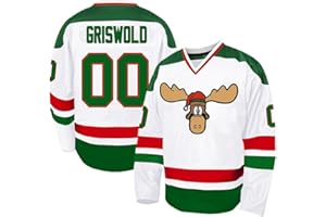 CUTHBERT #00 Griswold Movie Ice Hockey Jersey Men's Christmas S-3XL Vacation Stitched Shirts