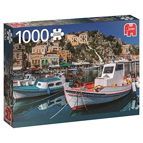 Preisvergleich Produktbild Jumbo Spiele 18543 Puzzle Symi, Griechenland, 1000 Teile