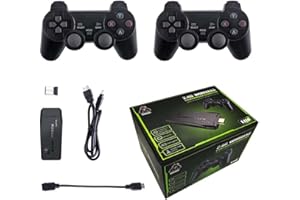 NULA Console de Jeu Rétro Mini Arcade Console de Jeu à Deux Personnes Intégrée 10000 + Jeux, M8 64G 4K HDMI Sortie, Manettes de Jeu sans Fil 2.4G, TV Machine de Jeu Vidéo Jouet