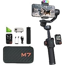 Hohem iSteady M7 Estabilizador para Móvil, Gimbal de 3 Ejes con AI