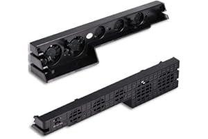 Rodipu per PS4 PRO Cooler DC 5V Ventola di Raffreddamento silenziosa per PS4 PRO, Controllo Automatico/Manuale per PS4 PRO Console