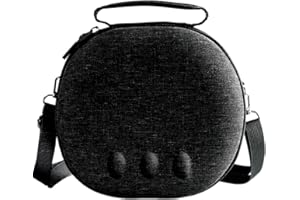 XGMATT Hard Carrying Case for Meta Quest 3S/Quest 3,VR Gaming Headset and Touch Controllers Accessories Travel Case, Small Hard Shell Storage Case for Oculus Quest 3S/Quest 3,Black