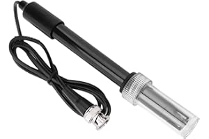 Ailao PH Sensor Probe, Digital PH Electrode Meter Value Detect Acquisition Monitoring PH Sensor Meter Test Code Sensor PH Testing Professional Industrial Control Supplies