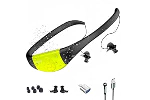 Tayogo Waterproof MP3 Player, 8GB Swimming Headset, IPX8 Rating, 20-Hour Playtime
