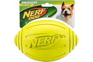 Nerf Dog Ridged Squeaker - Balón de fútbol
