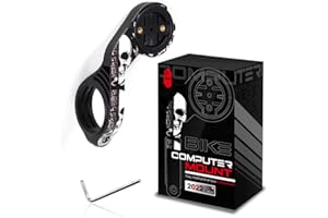 CNCLOL Supporto Manubrio per garmin，Bici per garmin edge 1030 130 520 530 830 200 800 1000 GPS Ciclocomputer Supporto.