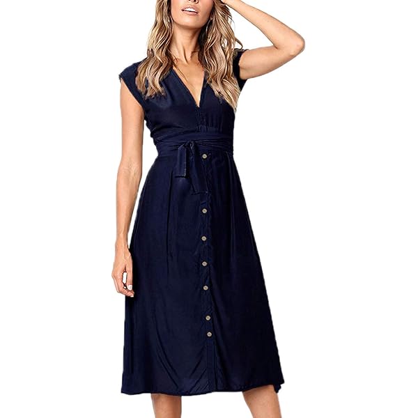 GRACE KARIN Vestito Cerimonia Donna Elegante A Manica Corta A Tinta Unita Vita Alta Sexy Alla Moda Nero Xxl 118207624 - 3