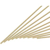 Lot De 4 Tiges En Laiton Rond - Diamètre 4 Mm X Longueur 400 Mm - Pour DIY, Modélisme Et Artisanat - 7
