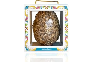 AROMATASTE Oeuf de Pâques Artisanal au Chocolat au Lait et aux Noisettes | Boîte-Cadeau | 300 g