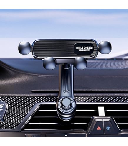 Supporto Cellulare Auto Blukar Supporto Telefono Per Auto - Universale, 360° Rotazione, Per Griglia Aria Vent Clip Universale - Foto 8