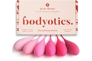 ‎BODYOTICS Bodyotics Beckenbodentrainer für Frau - Komplettes Kegel-Trainings-Set - 6-teiliges Set für Einsteigerinnen