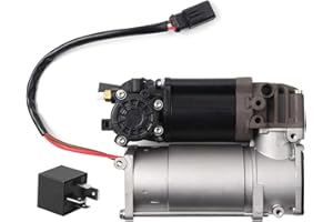 DIXHILLS Suspension pneumatique à compresseur compatible avec Mer-ce-des Classe E W212 Berline S212 Estate 2009-2016, remplacement pour 2123200104 2123200404 4154033230 A2123200404 A2123200104