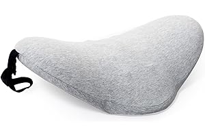 Oule GmbH Lendenkissen Orthopädisches, Memory-Schaum Lendenkissen zur Linderung von Lendenwirbel Rücken Schmerzen für Bürostuhl, Bett, Sofa, Auto, Bürostuhl