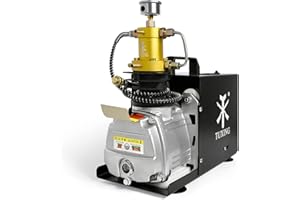 Compressore TUXING 4500Psi, compressore d'aria elettrico ad alta pressione, stazione di rifornimento PCP Paintball per antincendio e immersioni, test di pressione e perdite (30Mpa) 110V