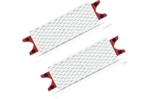GFRED 2 Pack Mop Pads Refill Microfibre Compatible With Vileda 1-2 Spray Ultramax Head Replacement (Grey)