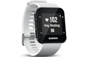 Garmin Forerunner 35 – Montre GPS de Course à Pied Connectée avec Cardio Poignet - Blanc