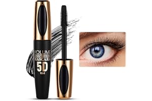 LOPHE 5D Jedwabne włókno Wodoodporny tusz do rzęs, Objętość Intensywna czerń, Długi, odpowiedni dla wrażliwych oczu, odcień: #01 Intensywna czerń, 10 ml