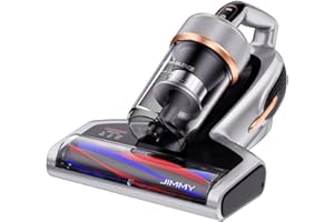 Jimmy BX7 Pro Aspirapolvere antiacaro, 700 W 16 Kpa Potenza, con Sterilizzazione UV e Ultrasuoni, Sensore Intelligente di Sporcizia, Filtrazione Dual-Cyclonic
